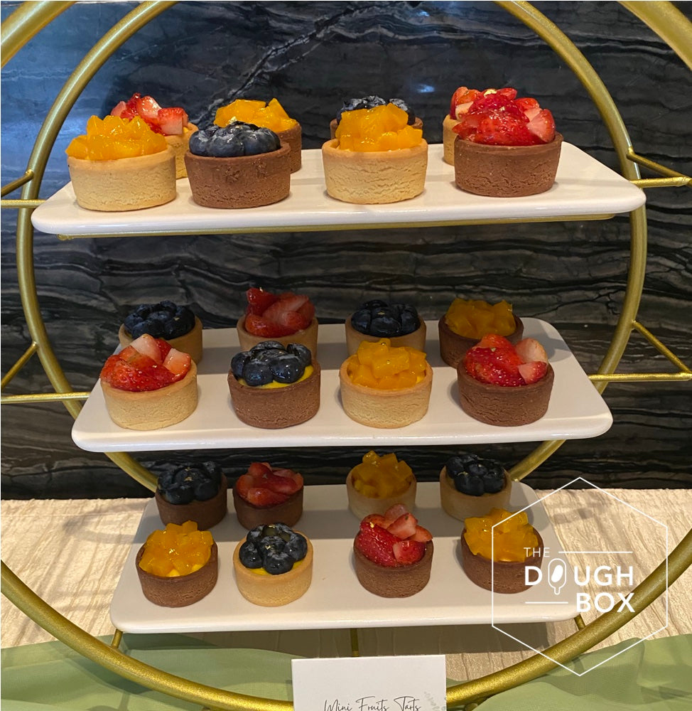 Mini Custard Fruit Tarts
