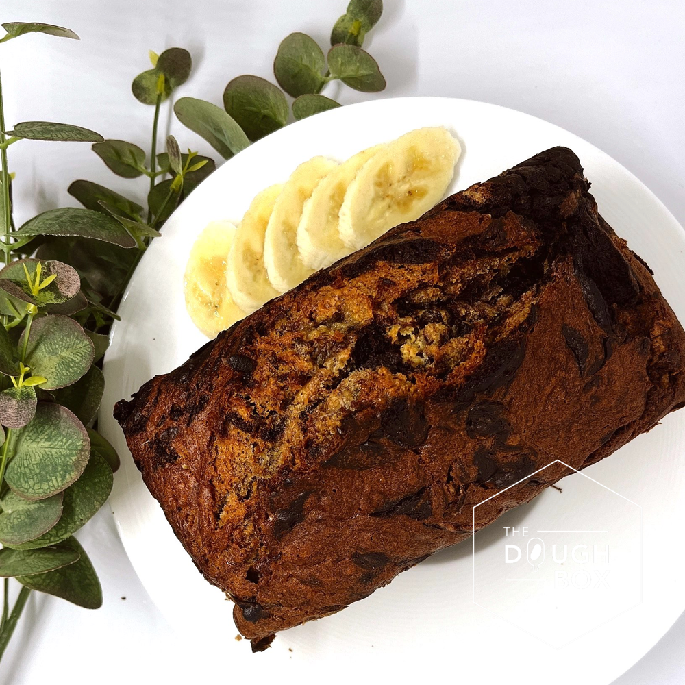 Banana Chocolate Marble Bread (Full Loaf)