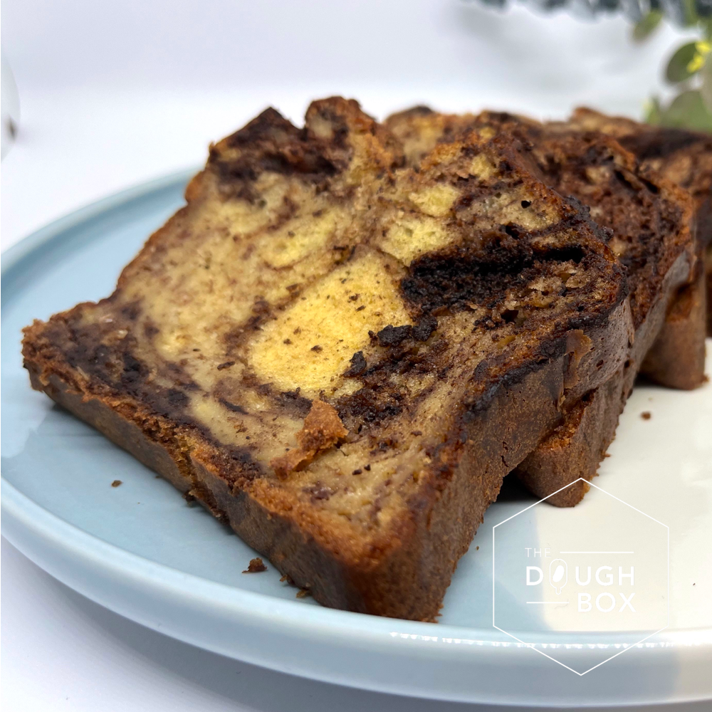 Banana Chocolate Marble Bread (Full Loaf)