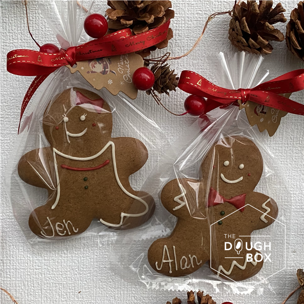 Customised Christmas Gingerbread Cookie 訂製薑餅人曲奇(低糖版)