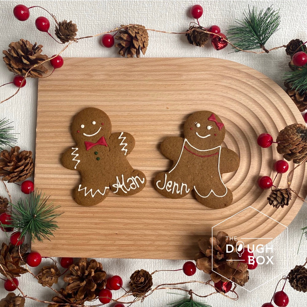 Customised Christmas Gingerbread Cookie 訂製薑餅人曲奇(低糖版)