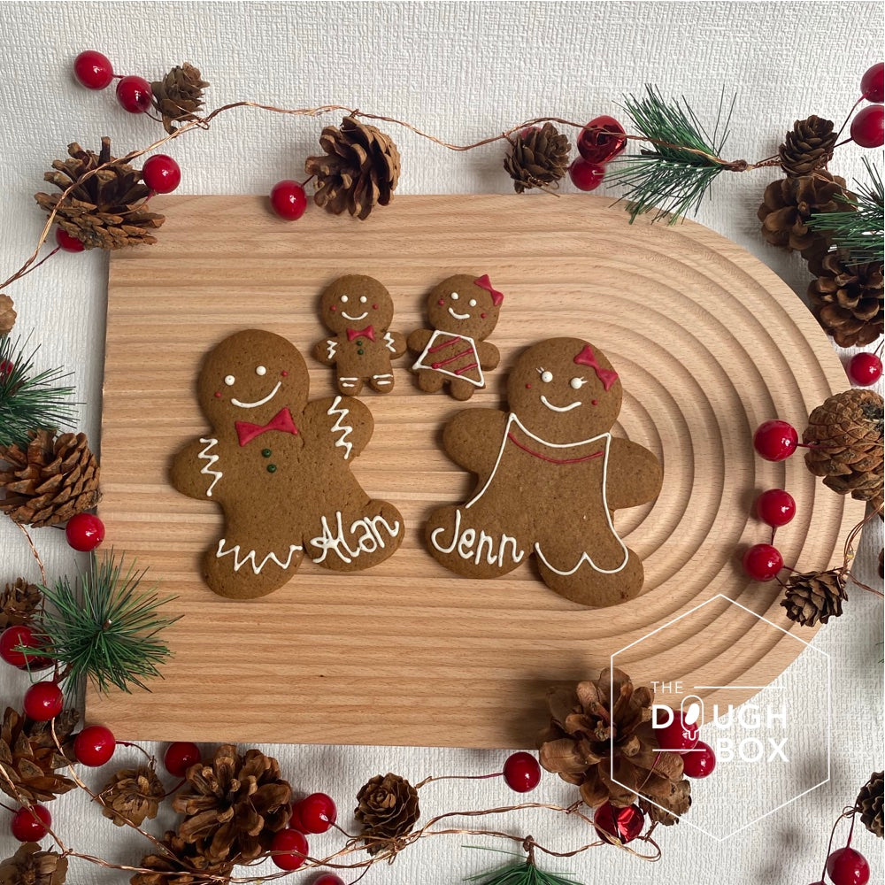 Customised Christmas Gingerbread Cookie 訂製薑餅人曲奇(低糖版)